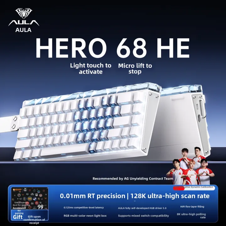 AULA | Gaming FPS Keyboard Magnetic Switch Wired