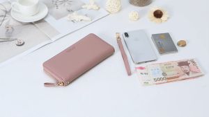 KHOMSON WC01 กระเป๋าผู้หญิง กระเป๋าสตางค์ กระเป๋าตังค์ กระเป๋าตังค์ยาว เป๋าตังผู้หญิง กระเป๋าเงินผู้หญิง แฟชั่นเกาหลี 6สี