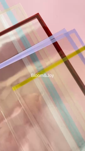ECER Cellophane Transparant List Color / Wrapping Paper waterproof / Flower Wrapping / Buket