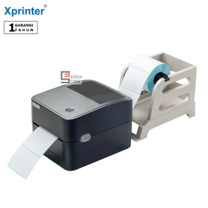 XPrinter XP D4601B Printer Barcode Label Stiker 4601 USB Bluetooth Free Holder Kertas | Support Android & Windows bisa untuk Hp Tablet Laptop Komputer