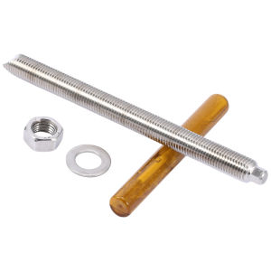 BAIRUITE | Stainless Steel Chemical Anchor Bolt with Zinc Coating and Extended Length