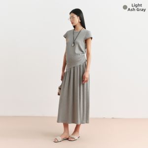 SELLYNEAR | Pregnant Fashionable T-shirt and Skirt Set