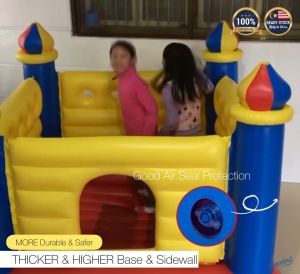 INTEX Childrens Inflatable Castle Indoor Naughty Castle Trampoline Toy Trampoline Playground Mainan Budak 48259 室内城堡小孩玩具