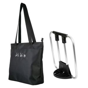 กระเป๋าจักรยานสําหรับ Brompton จักรยาน Tote แฟชั่น Dual-use กระเป๋าถือแล็ปท็อปขวดเครื่องมือความจุสูงกันน้ําพร้อมกระเป๋ายึด