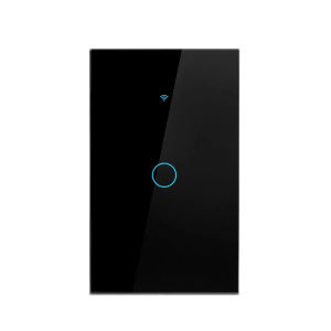 RF433 1/2/3/4 Gang No Neutral Wire Tuya Sensor LED Light Switches US WiFi Smart Wall Switch Touch Smart Home Alexa Google Home