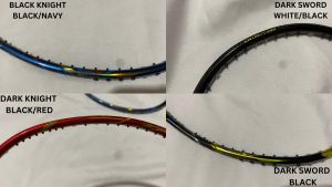 RAKET HUNDRED BADMINTON BULUTANGKIS HUNDRED ATOMIC X DARK SWORD BLACK KNIGHT ORIGINAL