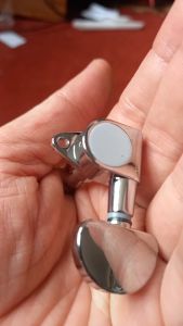 1 Bộ Khóa đàn guitar điện nút dây xoắn dây hình bán nguyệt lớn