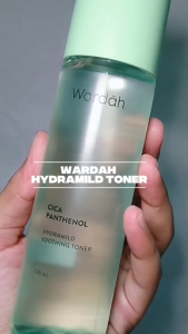 Wardah Cica Complex + Panthenol Hydramild Soothing Toner - Toner Wajah Memudarkan Bekas Jerawat