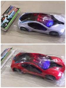 Mainan Mobil Sport Car Musik dan lampu 3D