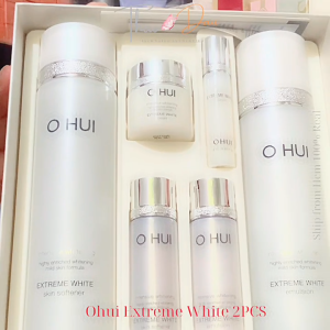[Có tem chính hãng] Bộ Dưỡng Trắng Sáng Da OHUI Extreme White Special Set 2pcs Date 12.2027