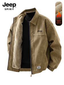 JEEP SPIRIT | Rugged Stylish Biker Style Jacket Mens Leather