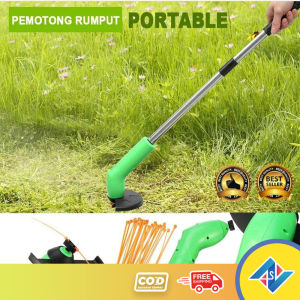 Mesin Pemotong Pemangkas Rumput Taman Portable Zip Trimmer Serba Guna