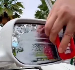 Auto Glass Oil Film Cleaning Brushstrong Oil film cleaning wipe Strong Glass Oil Film Remover Anti-Rain Fog Cleaning Sponge Cleaning Brush Front Inner Windshield Glass Oil Film Cleaner for Car Cleaning Car Window Glass Cleaner Removes Dirt Sponge