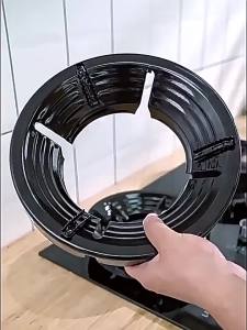 Universal 8 Openings Kitchen Gas Wok Ring Stove Burner Covers Holder Wok Support Rack Anti Slip Windproof Gas Stove Accessories