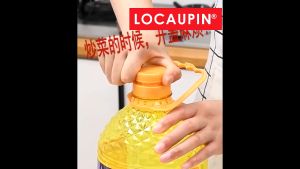 Zeekea Soy Sauce Oil Dispenser BottleHigh Borosilicate Glass Leakproof Container With Auto Cap Stopper Non-Slip