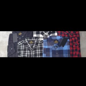 Kemeja Lengan Panjang Flannel Wol & Motif Terbaru