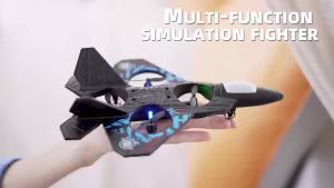 Jet Fighter RC Aircraft EPP Foam Glider Children Fighter Aircraft Four-axis Fighter Boy Toy
