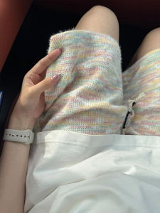 Quần Short Dệt Kim Maha Cho Nam Mùa Hè Nhiều Màu Sắc Thiết Kế Quần Thể Thao Thường Ngày Quần Dài Năm Điểm Quần Dài Vừa Phải