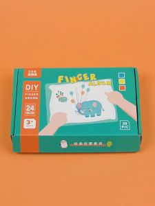[Toy N Joy] DIY Finger Art Painting Album Colour Book for kids