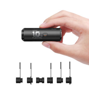 FLEXTAIL ZERO PUMP - 30g Portable Camping Air Pump Electric Inflator for Sleeping Pads 1 Rechargeable Battery Included