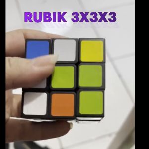 Rubik Kubus Edukasi 3x3x3cm: Mainan Pendidikan untuk Usia 6+