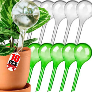 【XZxinzhan】10Pcs 13/28cm Automatic Plant Watering Bulbs Plastic Plant Flower Waterers Drip Irrigation Devices Home Gardening Insert Watering Tool