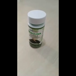Bellevine Spirulina Capsules 500mg 100s | Blue-Green Algae Superfood | Supports Eye Brain & Cardiovascular Health Daily Energy & Immunity