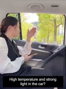 HT - Tirai Mobil 2 Layer Anti Panas Magnetik UV Gorden Mobil Anak WS09