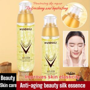【Wrinkle reduction in seconds】 Anti-aging essence / Quick absorption formula / Lightens fine lines Facial anti-wrinkle essence / Golden thread birds nest carved silk collagen essence Anti-wrinkle moisturizing