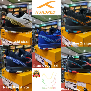 Sepatu Badminton/Bulu Tangkis Hundred Battle HBFS-4M112 Original