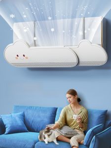 บังลมปรับอากาศแบบติดผนัง ป้องกันลมกระโชกตรง สำหรับใช้ในช่วงครรภ์ 2025 ใหม่ มาพร้อมคุณสมบัติป้องกันฝุ่น ที่ระบายอากาศได้อย่างเท่าเทียม