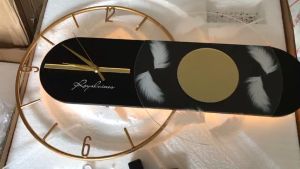 Đồng Hồ Phòng Khách Có Đèn LED Sang Trọng Đồng Hồ Treo Tường Dáng Ngang Decor Trang Trí Đẹp Đồng Hồ Treo Tường Kim Trôi Không Gây Tiếng Ồn Đồng Hồ Treo Tường Chất Liệu Thép Sơn Tĩnh Điện - Lazada