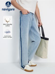 Navigare | Blue Wide Leg Jeans Men