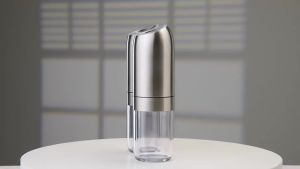 cliton | Bộ Máy Xay Tiêu Cảm Biến Trọng Lực Tự Động Bộ Máy Xay Muối Và Gia Vị Cho Nhà Bếp Kim Loại Thân Thiện Với Môi Trường Dễ Dàng Xay Công Cụ Nấu Ăn Tại Nhà (1 Cái/2 Cái)