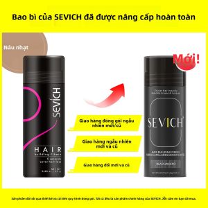Sáp Che Phủ Tóc Rụng Sevich 25g Với 10 Màu Sợi Keratin Kích Thích Mọc Tóc Sản Phẩm Chăm Sóc Tóc Cho Tóc Rụng