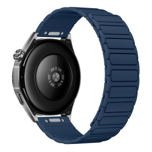 18/22MM Magnetic Silicone Band for Huawei Watch GT 7/6/5/4/Pro 46MM Sport Two Tone Strap for Huawei Watch GT5/6/4/5Pro 41mm 42mm