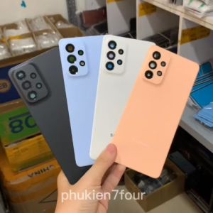 NẮP LƯNG SAMSUNG A33 4G/5G CÓ KÍNH CAM VÀ KEO DÁN - 7Four