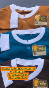 Sleepsuit bayi tutup kaki baju tidur bayi baby leon sni piyama jumper lengan panjang katun premium