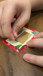 CHRISTMAS SCRATCH CARD (10pcs)- Handwritten Reward Cards for Kids Surprise Gift