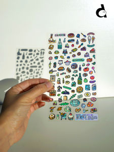 Adorable Animal Duye ZEROPERZERO DIY Handmade Stickers PP Phone Case Cover Cute Animal Design Paper Products Business Supplies