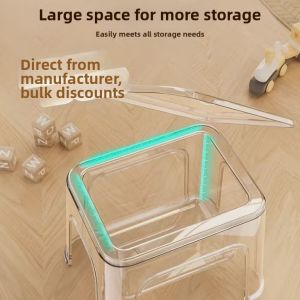 Large Capacity Storage Childrens Stool