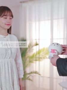 🌸Local Seller🌸 LED Cute Cat Shaped Colorful Table Lamp with Recording Function Lampu Budak 五彩小夜灯