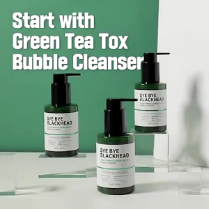SOME BY MI Bye Bye Blackhead Cleanser 120g | 16 Tea Extracts | Konjac Granules | Deep Pore Cleansing