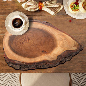 Waterproof Oil-resistant High-temperature Resistant Wood Grain Table Mat Dinner Mat Bowl Plate Mat Cup Coaster Protection Pad