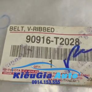 Dây curoa tổng Toyota Vios 1NZ 2NZ 2008-2016 Chính hãng