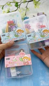 Set Diy Krim Gam Guka Perempuan Hadiah Mini Budak Sekolah Tampal Hiasan Kreatif Alat Tulis Comel Kanak Kanak Kids Cute Cartoon Imitation Cream Glue Goo Card Set Handmade DIY Educational Toys 女孩手工DIY奶油胶咕卡全套初中小学生小礼物儿童可爱少女心玩具 E157
