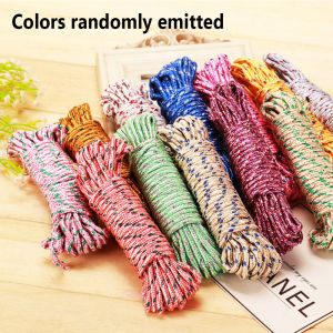 Windproof Multifunctional Outdoor Travel Rope Suitable for Balcony Sunbathing Random Color Delivery Clothesline for Outdoor