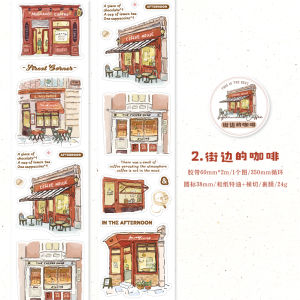 Special Oil Adhesive Tape for Scrapbooking Home Decor Daily Objects Korean Style Handmade Account Materials Stickers