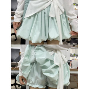 SUHUIQIAN | Anti Peeping Short Skirt A Line High Waist For Petite