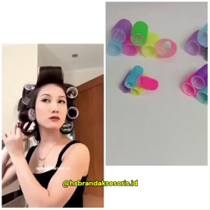 Rol Rambut Tempel & Gulungan Rambut: Cara Menggunakan